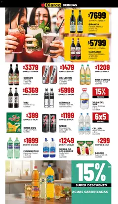 Vista previa Diarco ofertas válido desde el 01.12.2025 | Página: 9 | Productos: Vodka, Fernet, Gaseosa, Jugo