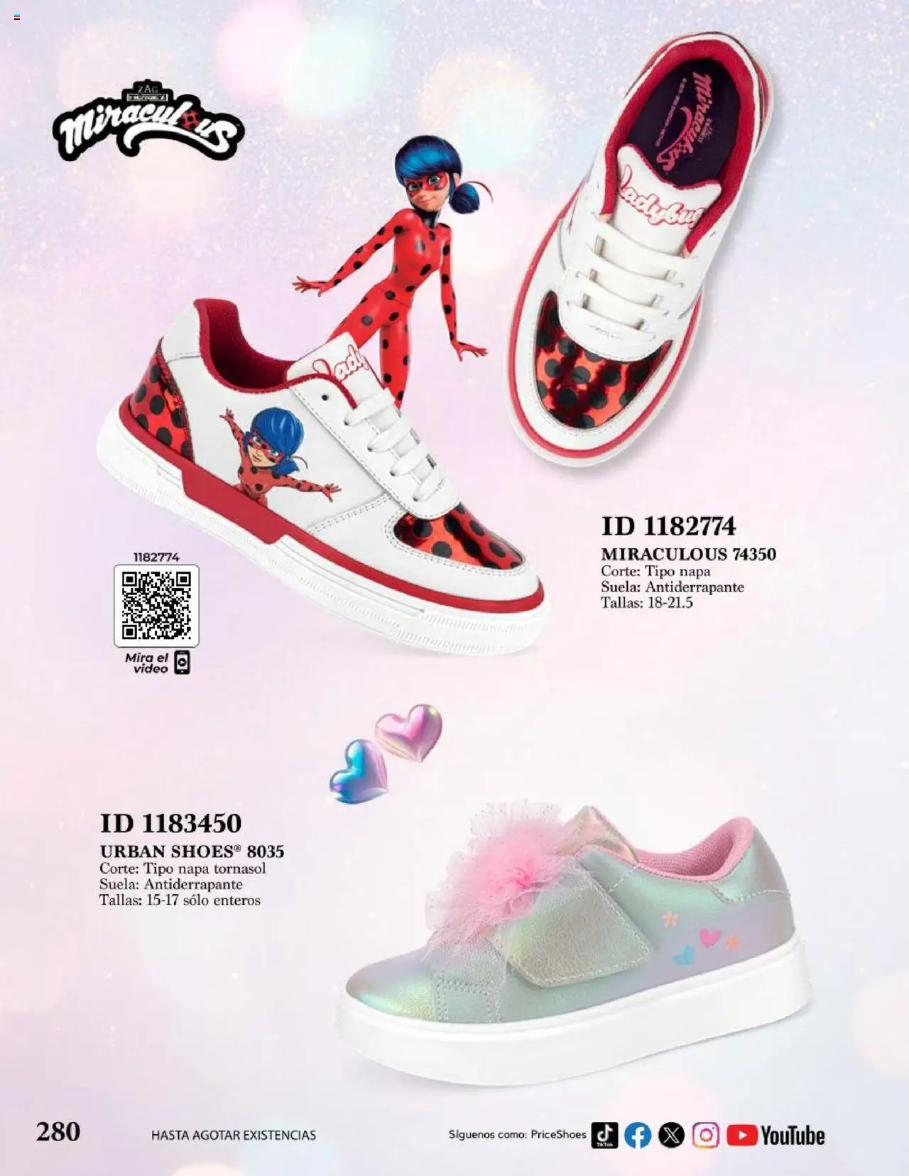 Nuevas ofertas de Price Shoes válidas en toda la República Mexicana desde el 05.08.2024. ¡Encuentra las mejores ofertas en Price Shoes catálogo Vestir Casual ! | Página: 280 | Productos: Video