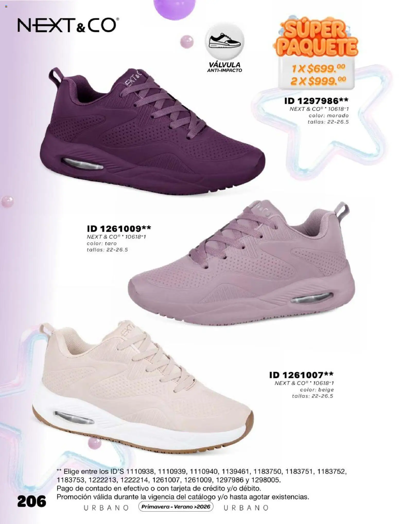 Nuevas ofertas de Price Shoes válidas en toda la República Mexicana desde el 15.02.2026. ¡Encuentra las mejores ofertas en Price Shoes catálogo Urbano! | Página: 206 | Productos: Válvula