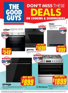 Preview of The Good Guys Don’t Miss These Deals - Cooking - valid from 06.04.2026