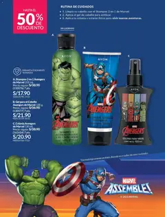 Vista previa de folleto Avon catálogo - Campaña 5 de la Avon válido desde 10.03.2026 | Página: 215 | Productos: Shampoo, Acondicionador