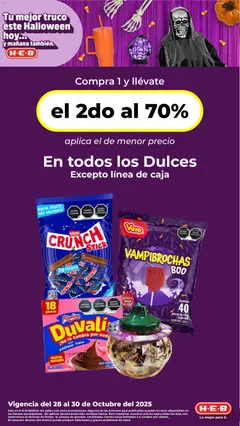 Vista previa de H-E-B folleto, nuevo folleto de la tienda, válido en México a partir del 28.10.2025