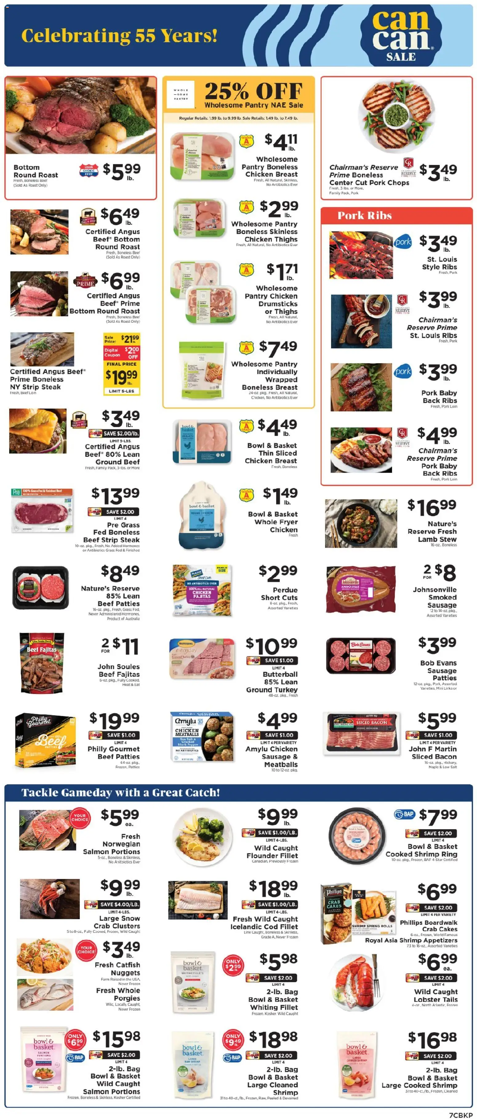 ShopRite Weekly Ad 2 - valid from 18.01.2026 | Page: 8 | Products: Pork, Pepper, Sausage, Beet