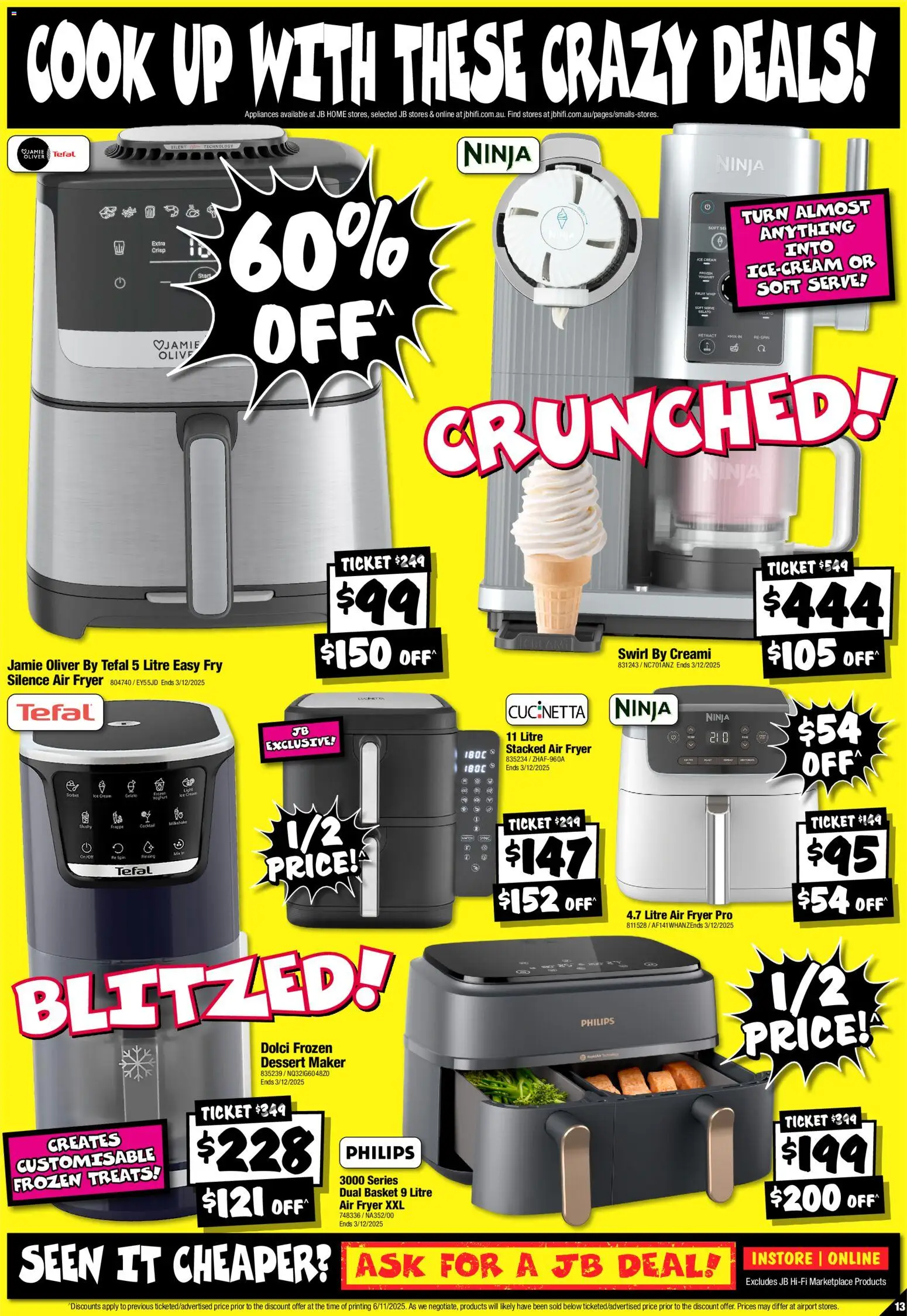 JB Hi-Fi catalogue - valid from 13.11.2025 | Page: 13 | Products: Basket, Cream