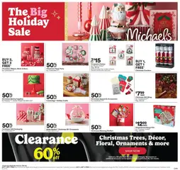 Preview of Michaels weekly flyer / circulaire from shop Michaels valid from 12.12.2025