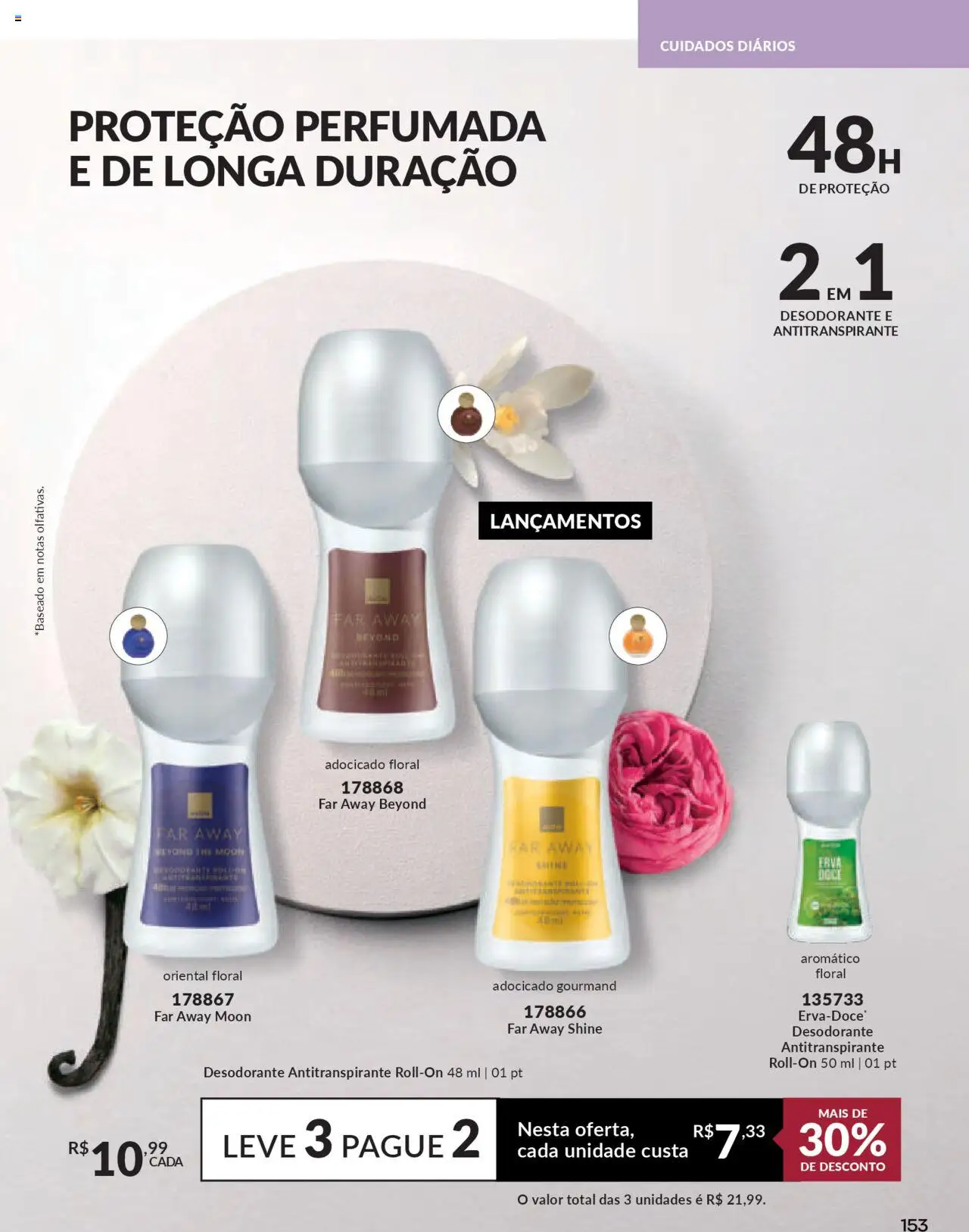 Avon Folheto - válido de 16.06.2025 | Página: 153 | Produtos: Desodorante