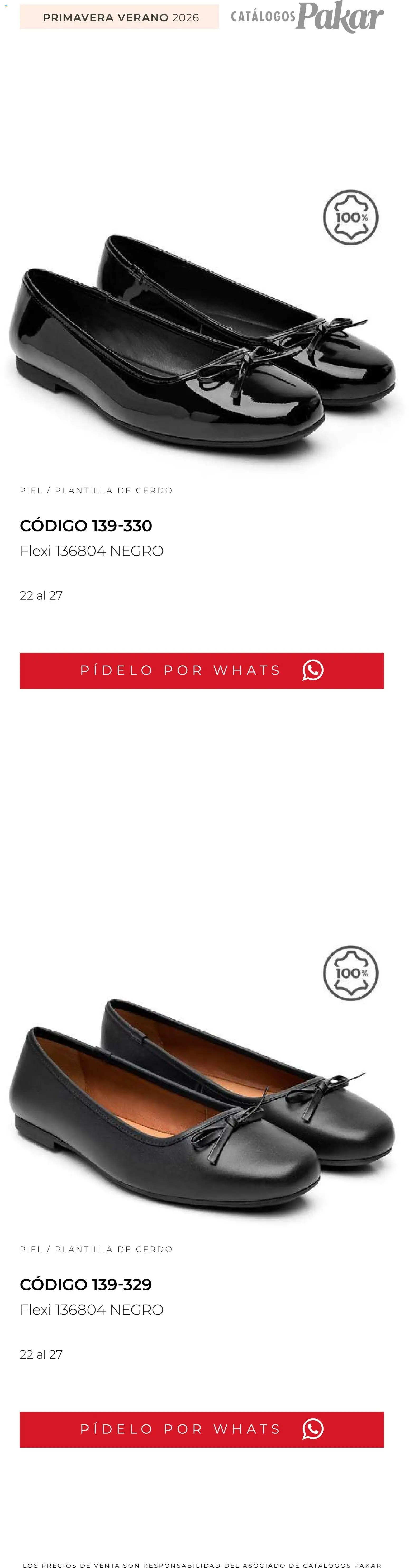 Nuevas ofertas de SC Pakar válidas en toda la República Mexicana desde el 04.03.2026. ¡Encuentra las mejores ofertas en SC Pakar catálogo Flexi PV26! | Página: 65 | Productos: Cerdo