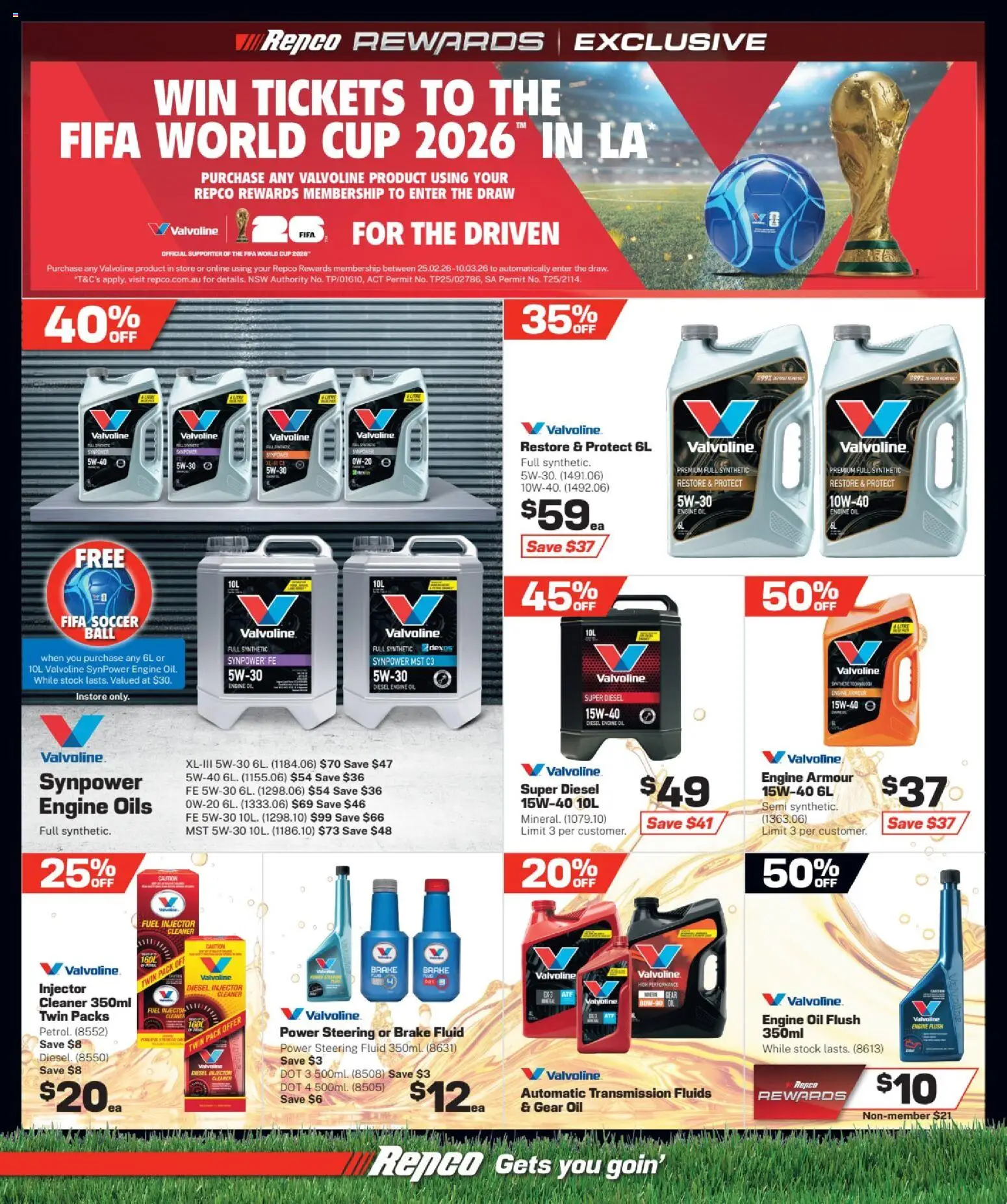 Repco catalogue - valid from 25.02.2026 | Page: 14 | Products: Cleaner, Oil