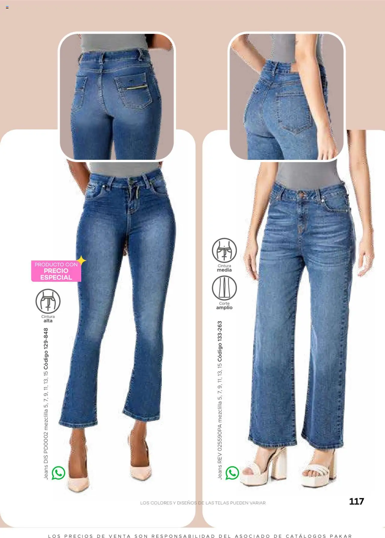 Nuevas ofertas de SC Pakar válidas en toda la República Mexicana desde el 31.01.2025. ¡Encuentra las mejores ofertas en SC Pakar catálogo Ropa! | Página: 117