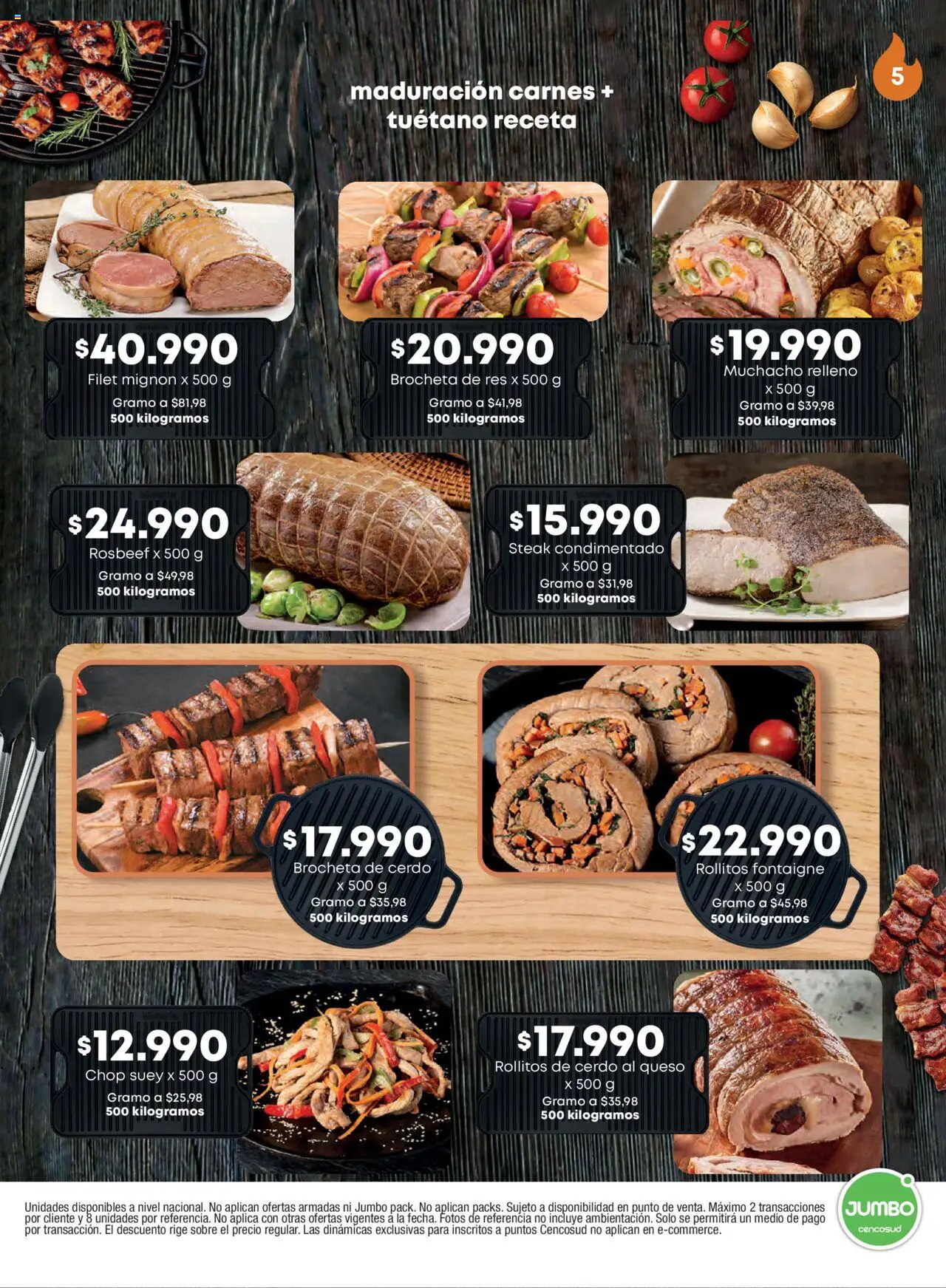 Jumbo revista - valida desde el 15.10.2025 | Página: 5 | Productos: Cerdo, Sobre, Queso
