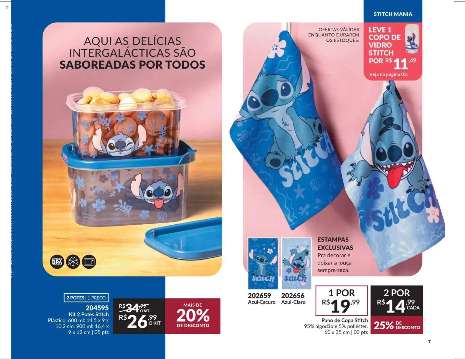 Avon Folheto - válido de 18.02.2026 | Página: 7 | Produtos: Copa, Algodão, Potes
