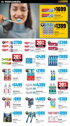 Vista previa Diarco ofertas válido desde el 20.10.2025 | Página: 14 | Productos: Maquina de afeitar, Cepillo, Enjuague bucal