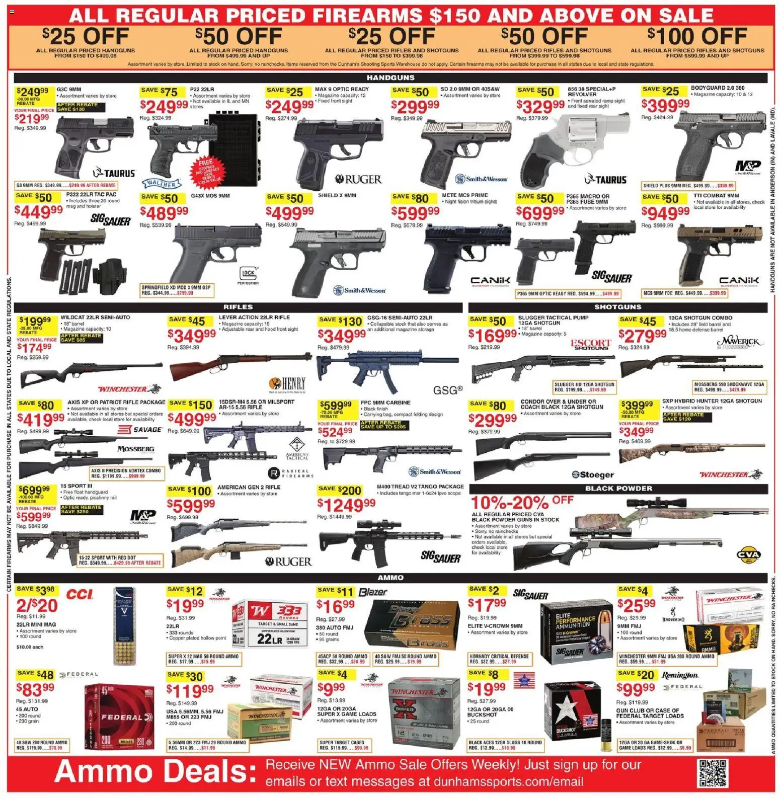 Dunham's Sports - Weekly - PA - valid from 06.12.2025 | Page: 14 | Products: Ramp, Holster, Case, Gun