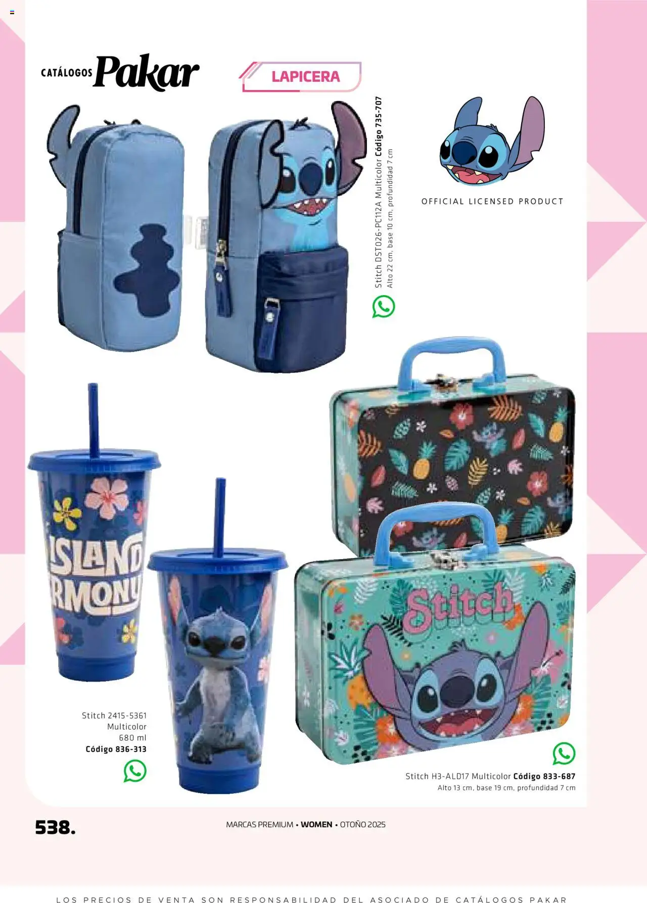 Nuevas ofertas de SC Pakar válidas en toda la República Mexicana desde el 29.08.2025. ¡Encuentra las mejores ofertas en SC Pakar - Catálogo Otoño Women! | Página: 538