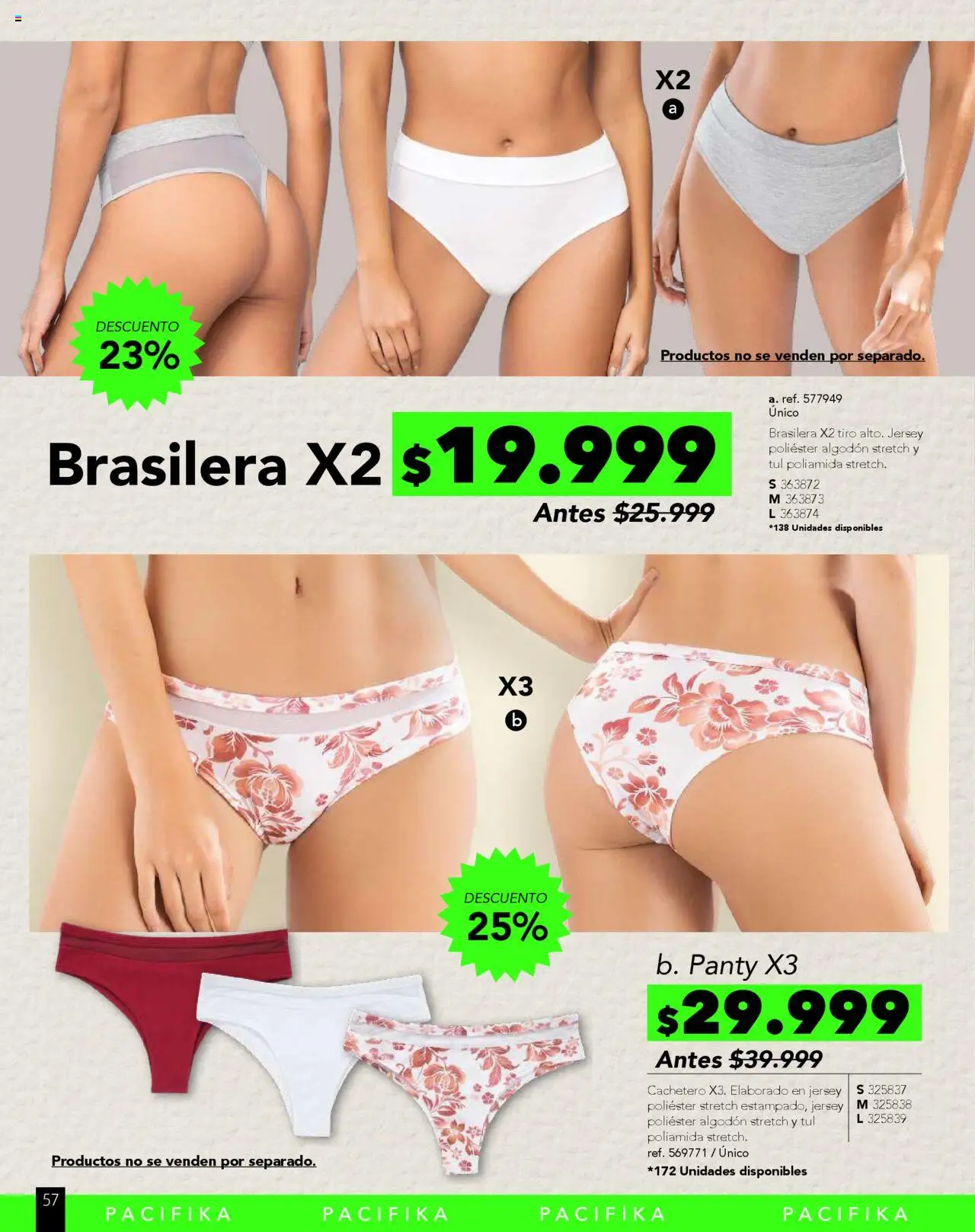 Pacifika revista - valida desde el 10.09.2025 | Página: 252 | Productos: Algodón, Cachetero