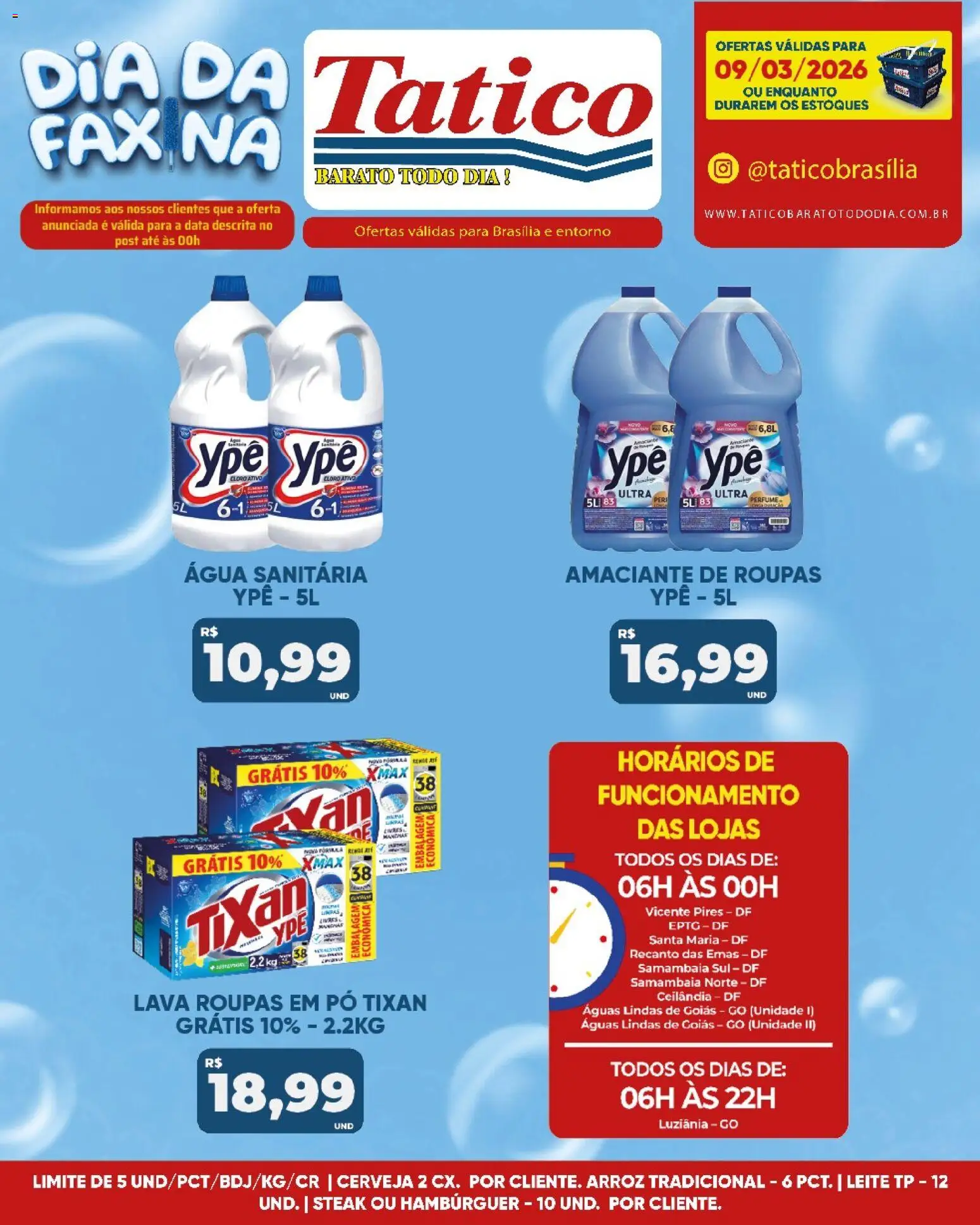 Tatico Folheto - válido de 10.03.2026 | Página: 29 | Produtos: Perfume, Leite, Roupas, Amaciante