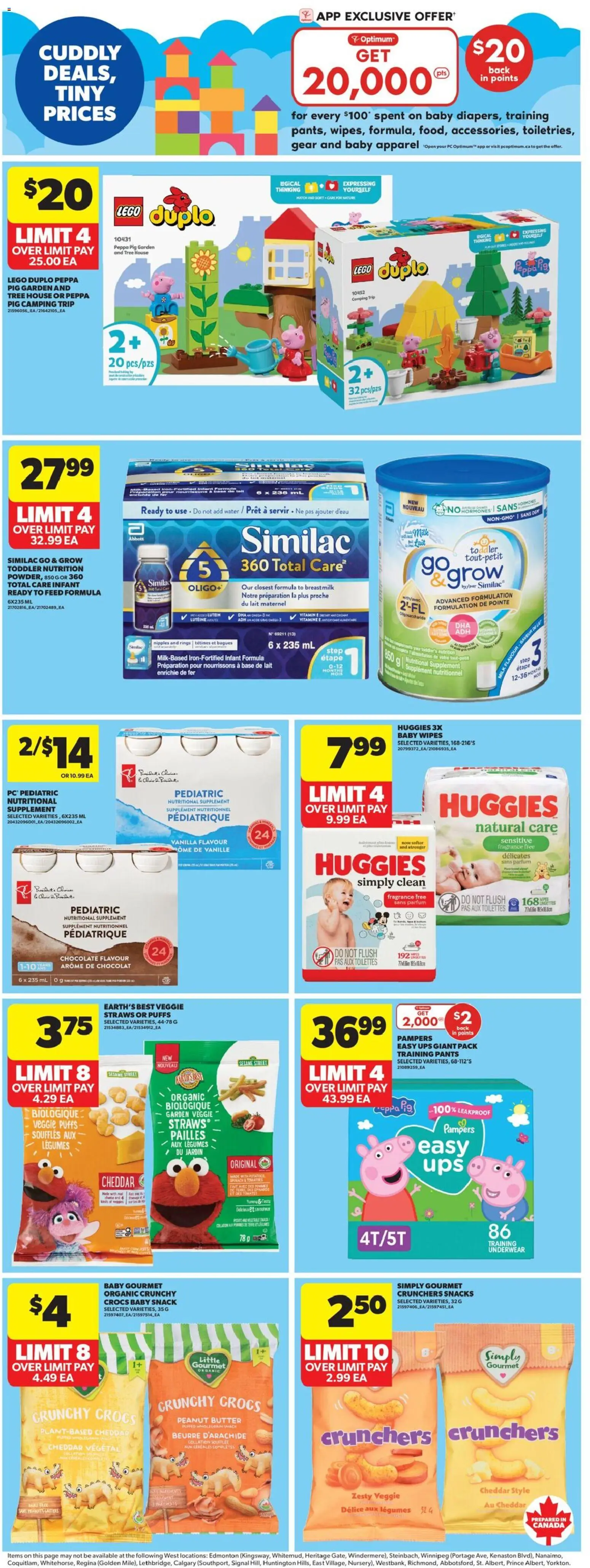Real Canadian Superstore flyer valid from 15.01.2026 | Page: 29 | Products: Butter, Chocolate, Pants, Underwear