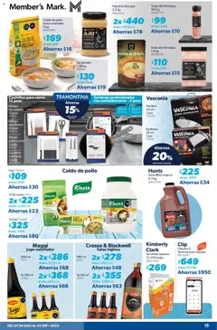 Nuevas ofertas de Sam's Club válidas en toda la República Mexicana desde el 07.08.2025. ¡Encuentra las mejores ofertas en Sam's Club - Catálogo Productos Especiales! | Página: 15 | Productos: Pollo, Ajo, Cocina, Sobre