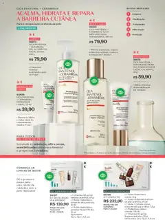 O Boticário Folheto - válido de 11.08.2025 | Página: 180 | Produtos: Sérum, Gel de limpeza, Creme, Protetor facial