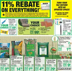 Preview of Menards weekly ads valid from 11.03.2026