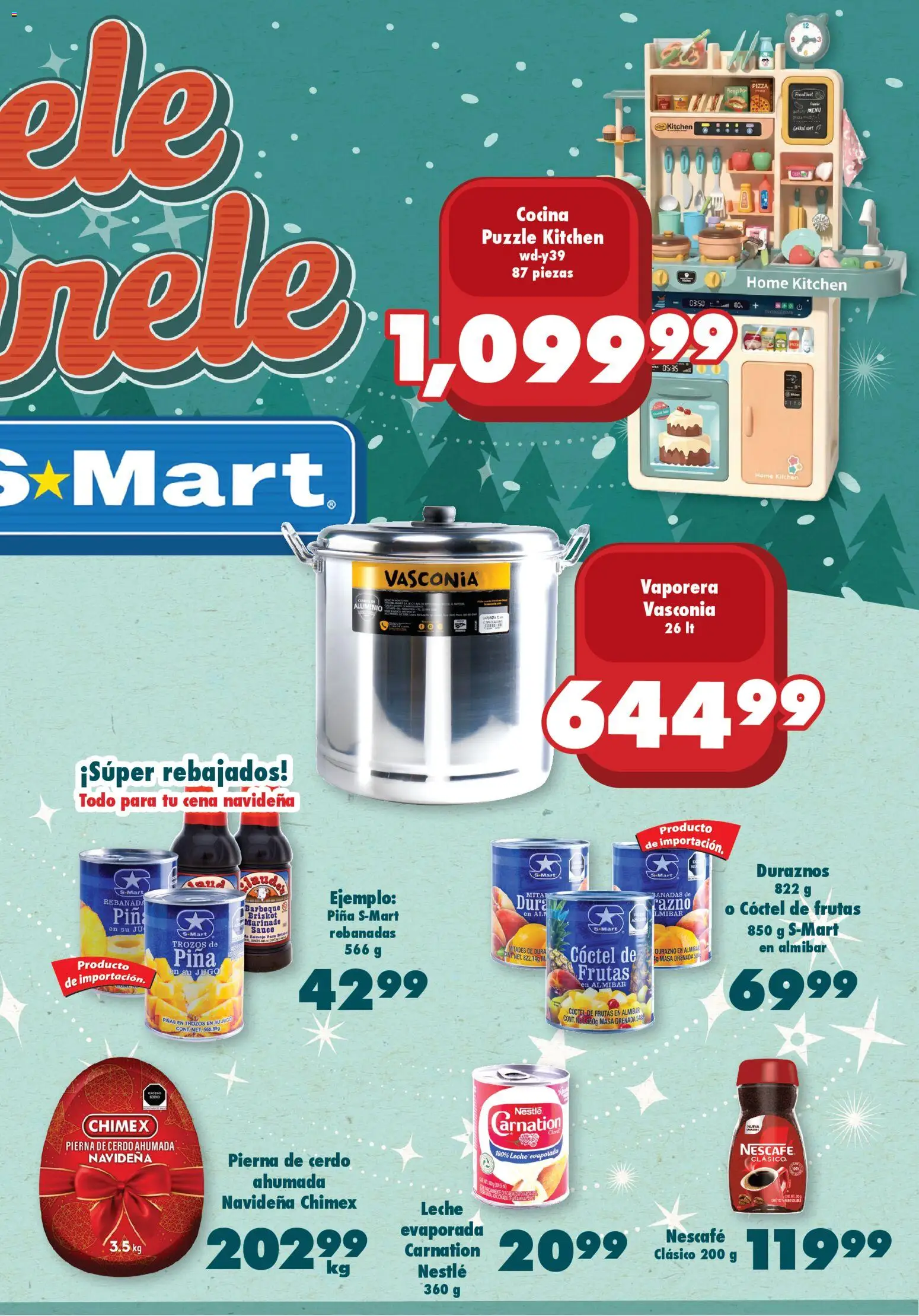 Nuevas ofertas de S-Mart válidas en toda la República Mexicana desde el 09.12.2025. ¡Encuentra las mejores ofertas en S-Mart folleto! | Página: 3