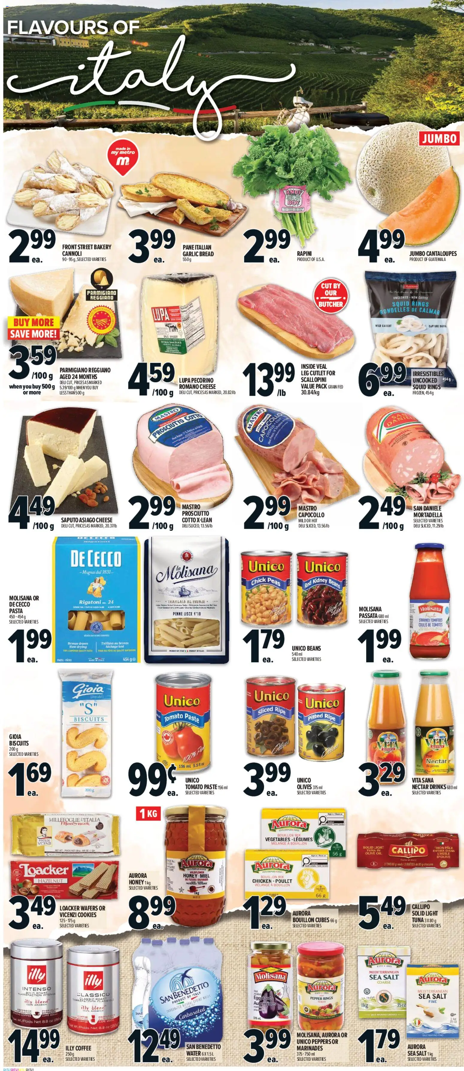 Metro flyer valid from 23.04.2026 | Page: 10 | Products: Bakery, Oil, Coffee, Tomatoes