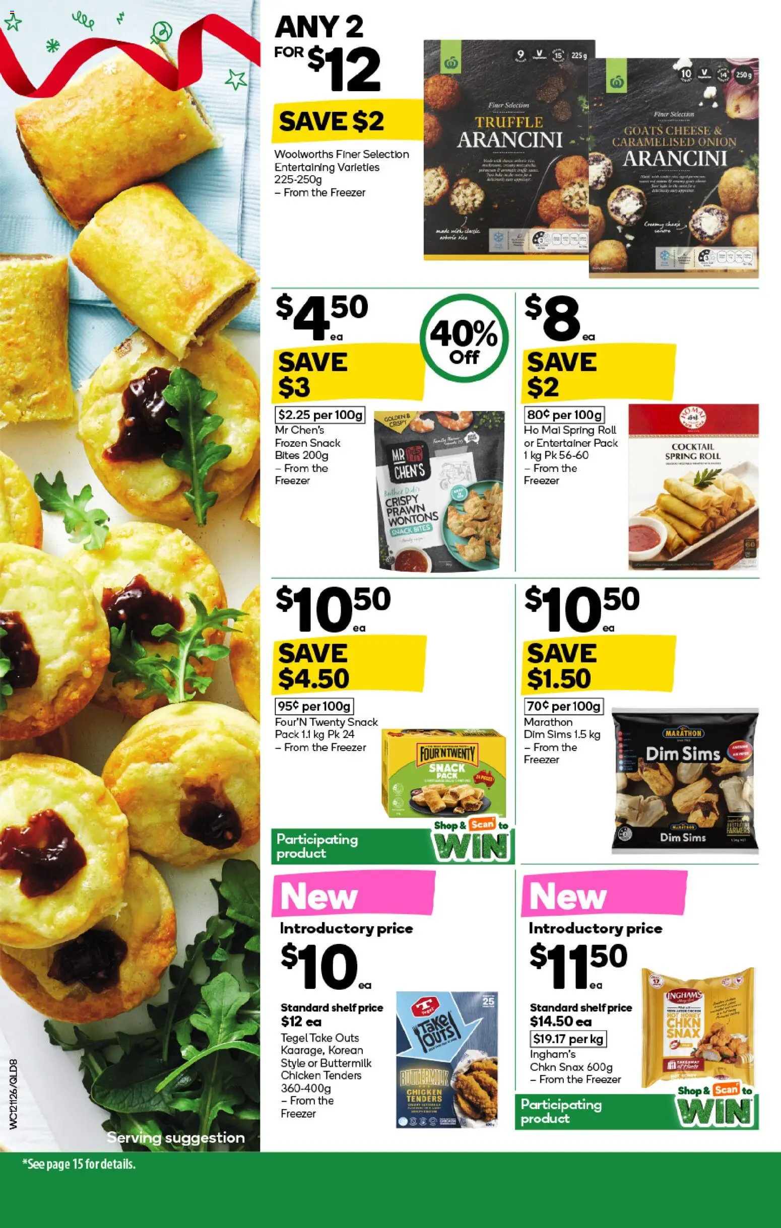 Woolworths catalogue - valid from 12.11.2025 | Page: 8 | Products: Shelf, Cheese, Honey, Chicken