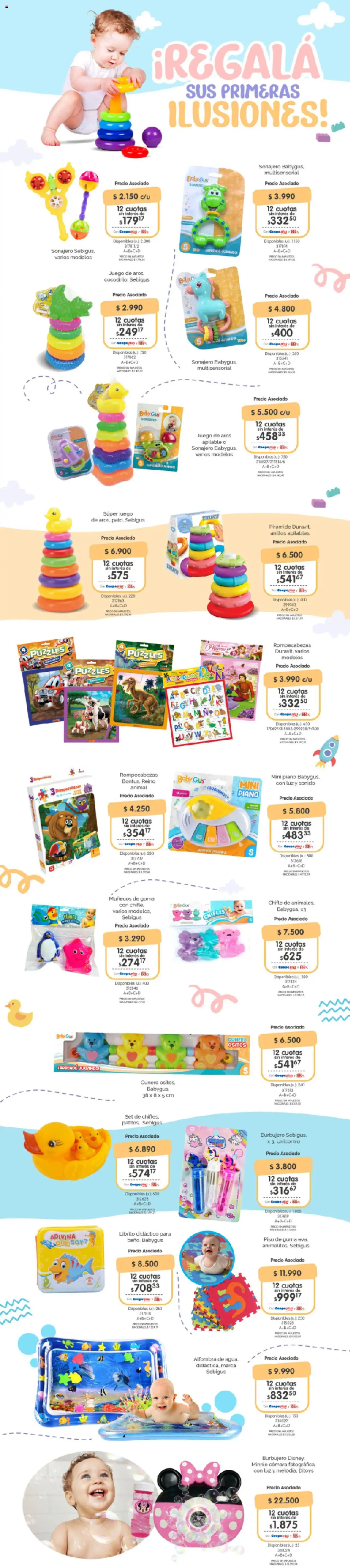 Cooperativa Obrera Juguetería │ válido desde el 28.07.2025 | Página: 7 | Productos: Cámara, Aros, Alfombra