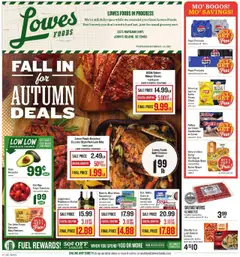 Preview of Lowes Foods weekly ads valid from 15.10.2025