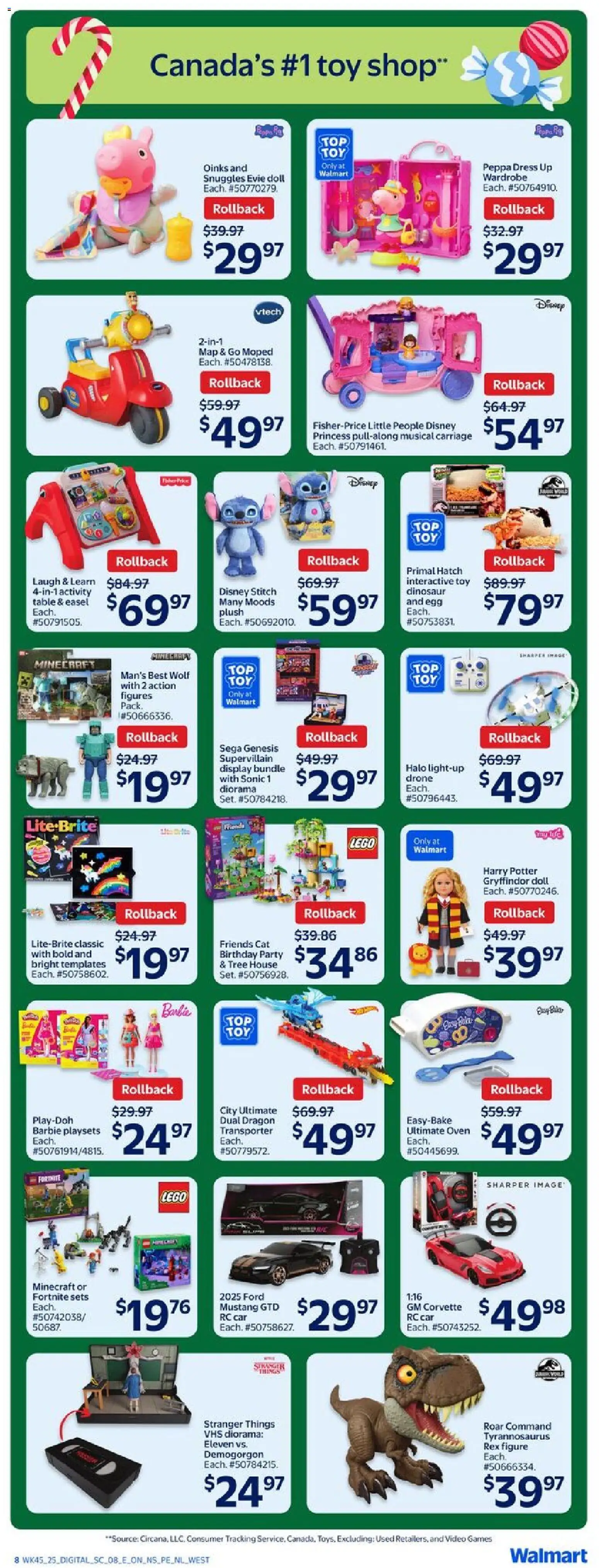 Walmart flyer valid from 04.12.2025 | Page: 11 | Products: Dress, Video, Wardrobe, Table