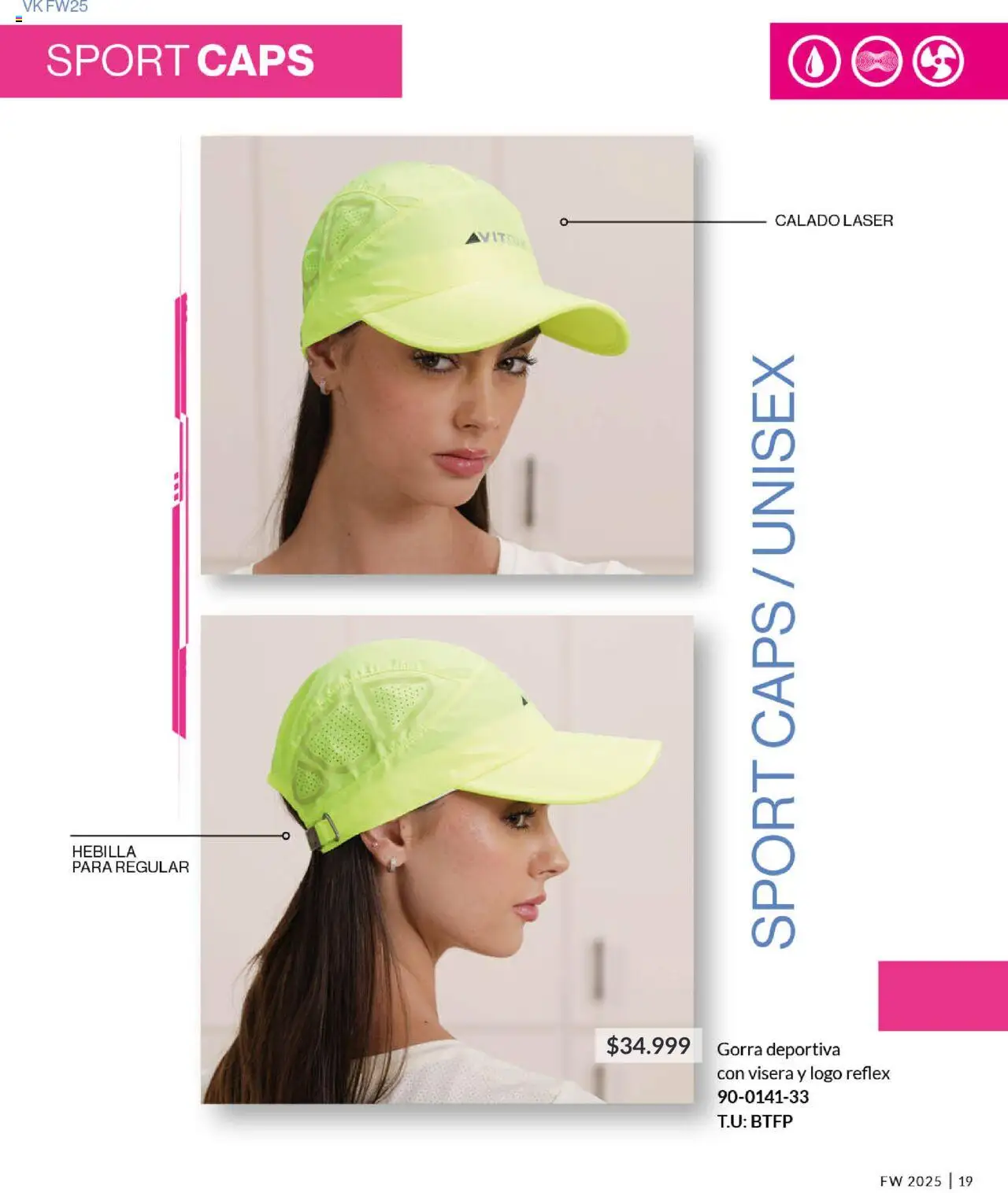 Vitnik catálogo Accesorios │ válido desde el 08.08.2025 | Página: 19 | Productos: Gorra, Visera, Hebilla