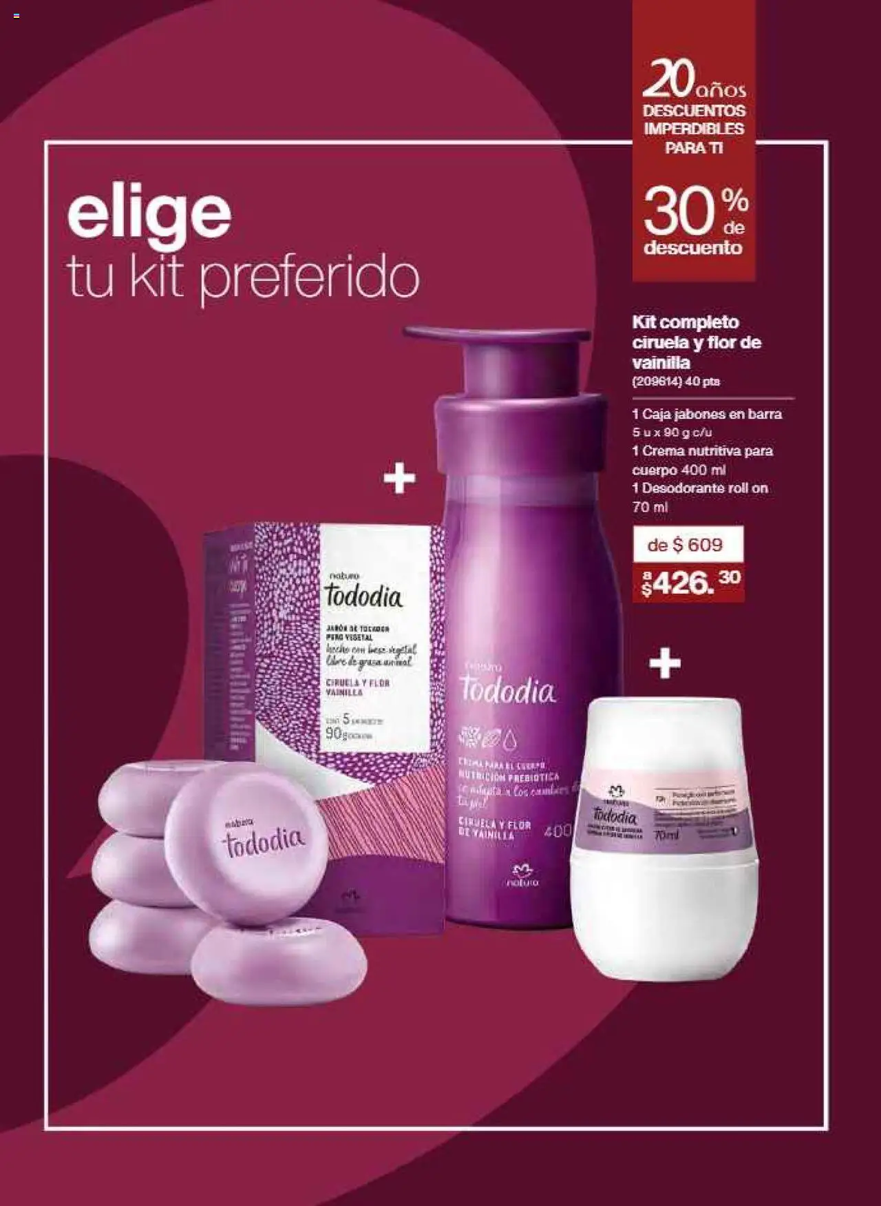 Nuevas ofertas de Natura válidas en toda la República Mexicana desde el 21.07.2025. ¡Encuentra las mejores ofertas en Natura - Campaña12 2025! | Página: 110 | Productos: Desodorante, Crema, Barra, Caja