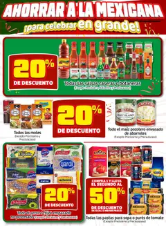 Nuevas ofertas de Soriana válidas en toda la República Mexicana desde el 10.09.2025. ¡Encuentra las mejores ofertas en Soriana - Ahorrar a la mexicana Mercado Nacional! | Página: 3 | Productos: Sopa, Tomate, Pure de Tomate, Arroz