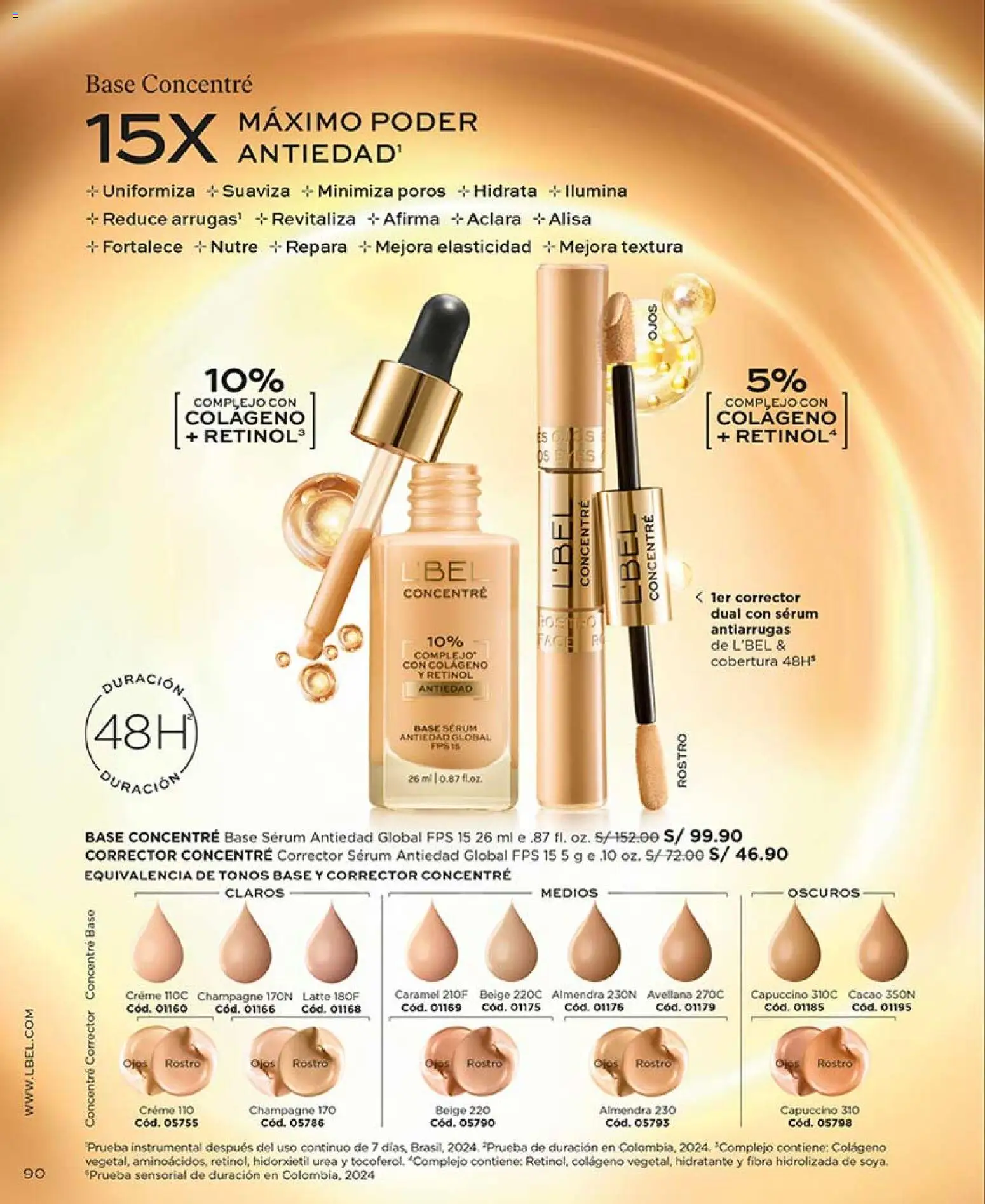 Catálogo L'Bel válido desde 04.04.2026 | Página: 90 | Productos: Corrector