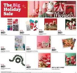 Preview of Michaels weekly ads valid from 01.12.2025