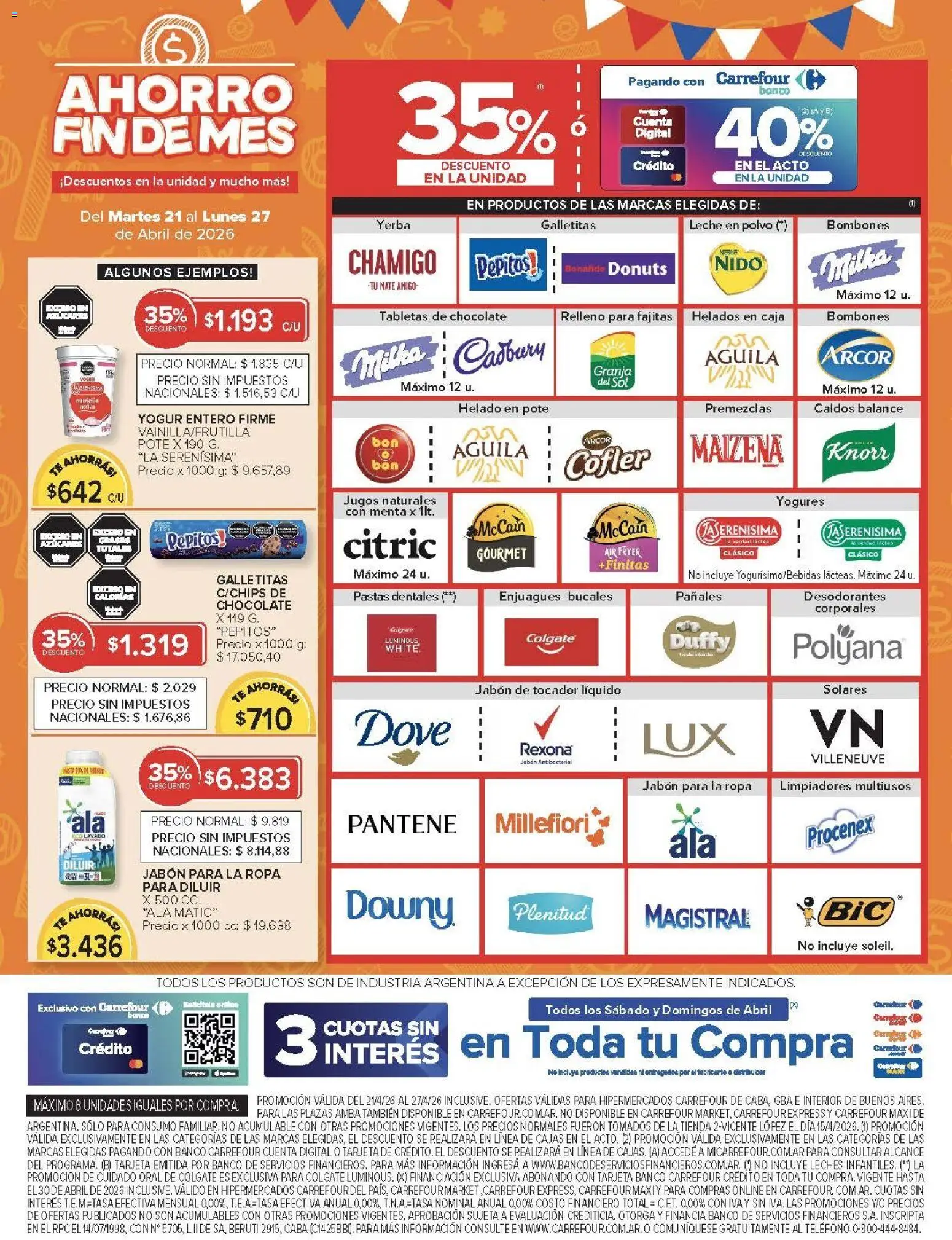 Carrefour ofertas │ válido desde el 21.04.2026 | Página: 8