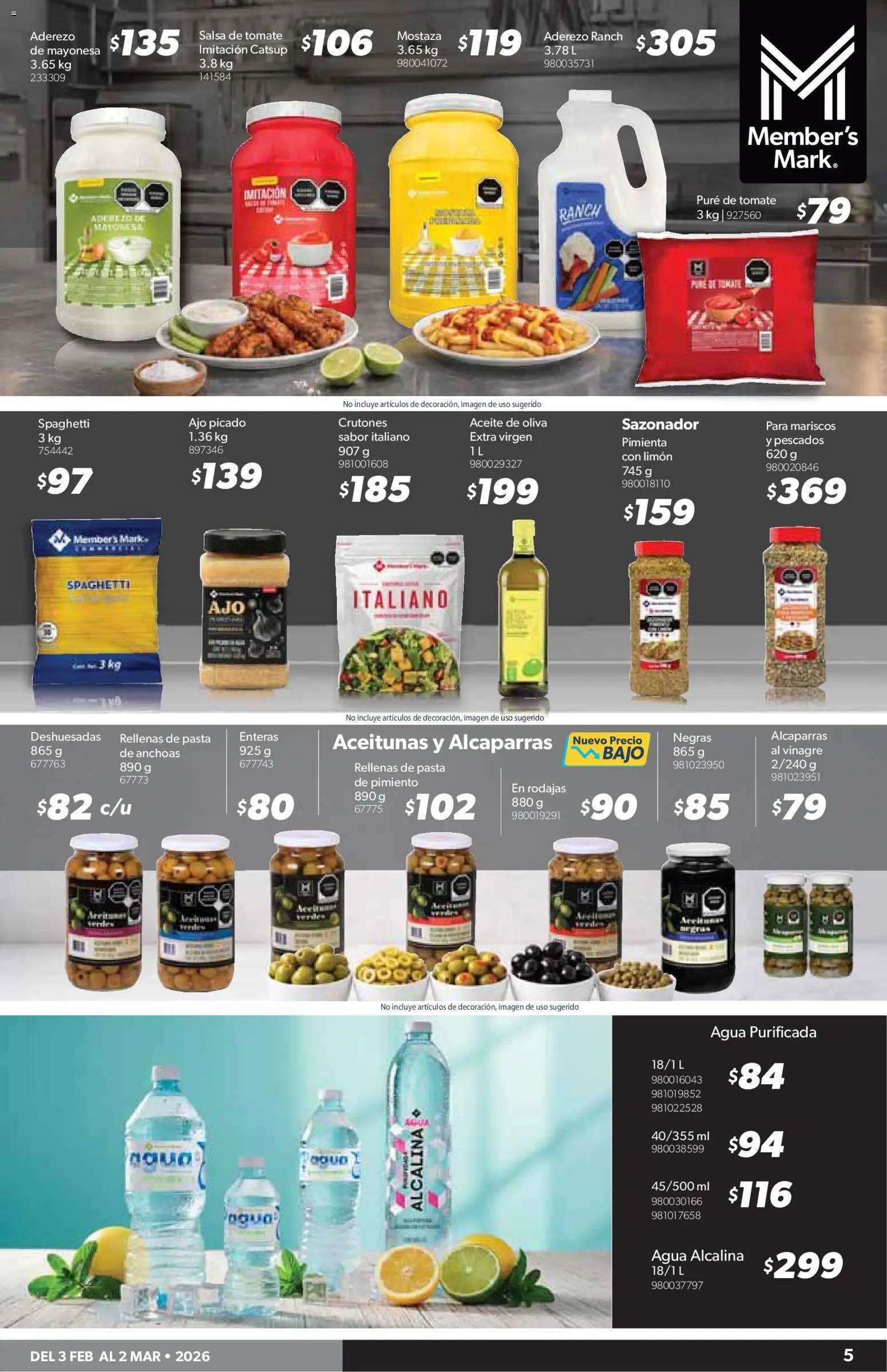 Nuevas ofertas de Sam's Club válidas en toda la República Mexicana desde el 03.02.2026. ¡Encuentra las mejores ofertas en Sam's Club catálogo! | Página: 5