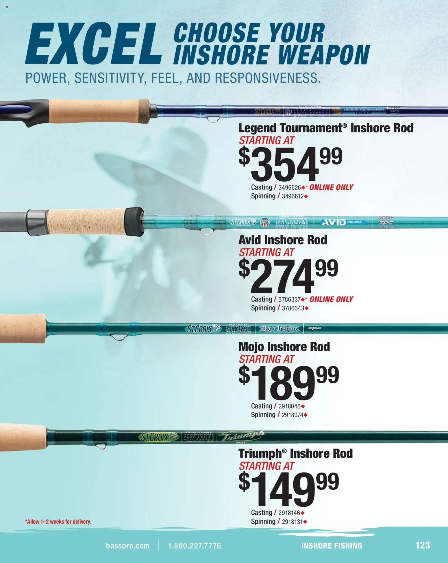 Cabela's Saltwater Specialist 26 - valid from 15.12.2025 | Page: 123 | Products: Rod