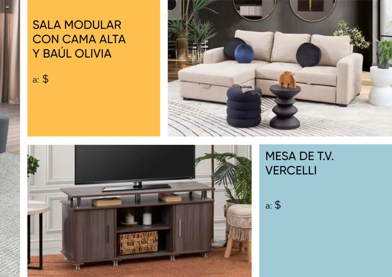 Nuevas ofertas de Muebles Dico válidas en toda la República Mexicana desde el 25.10.2024. ¡Encuentra las mejores ofertas en Muebles Dico catálogo Dico! | Página: 77 | Productos: Cama, Modular, Mesa