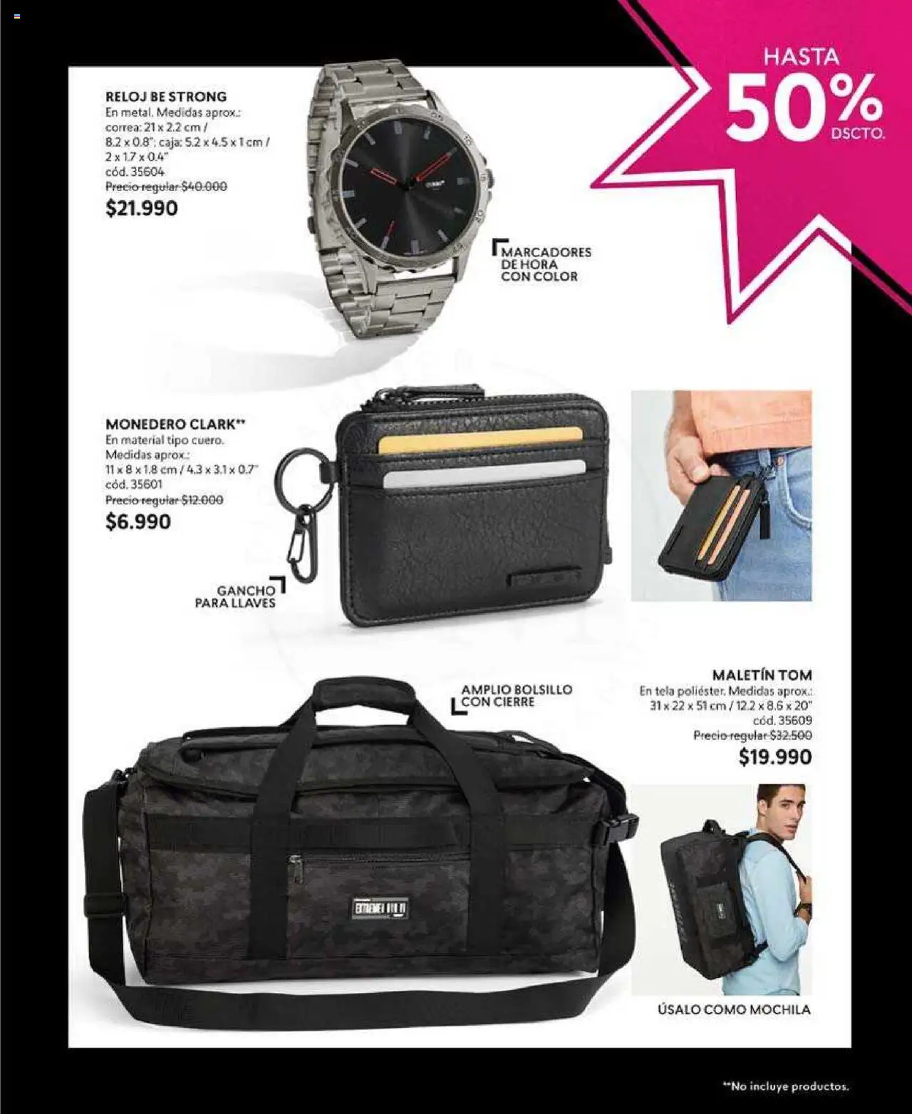 Catálogo CyZone Campaña 10 │ válido desde el 02.06.2025 | Página: 81 | Productos: Maletin, Caja, Mochila, Reloj