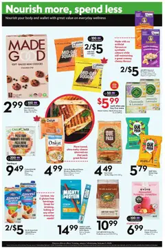 Preview of Sobeys - Natural and Wellness Booklet from shop Sobeys valid from 01.01.2026 | Page: 2