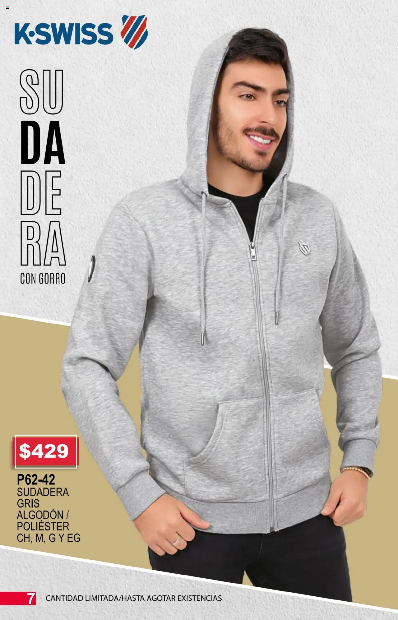 Nuevas ofertas de Cklass válidas en toda la República Mexicana desde el 14.07.2025. ¡Encuentra las mejores ofertas en Cklass catálogo Kswiss! | Página: 8 | Productos: Algodón, Sudadera