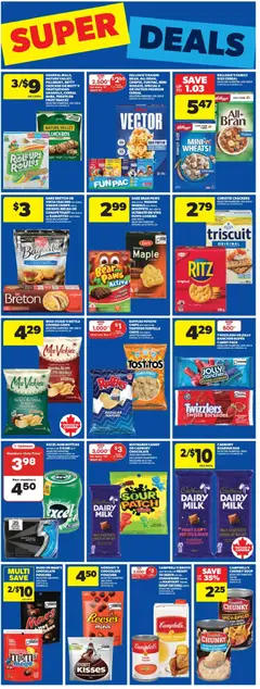 Preview of Real Canadian Superstore weekly flyer / circulaire from shop Real Canadian Superstore valid from 05.03.2026 | Page: 12 | Products: PC, Box, Milk, Chocolate