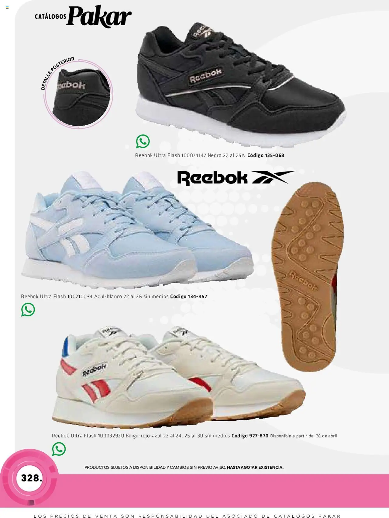 Nuevas ofertas de SC Pakar válidas en toda la República Mexicana desde el 06.03.2025. ¡Encuentra las mejores ofertas en SC Pakar catálogo Women! | Página: 328