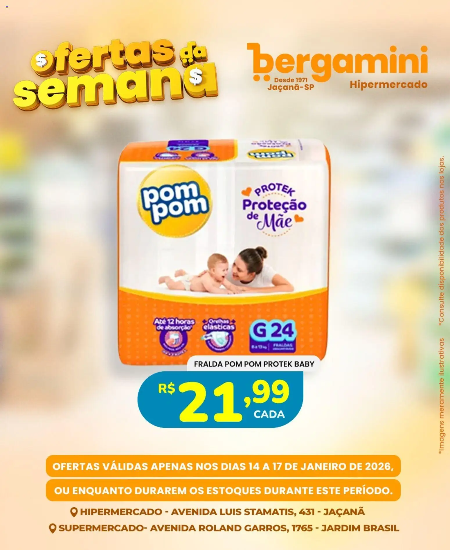 Supermercado Bergamini Folheto - válido de 14.01.2026 | Página: 18