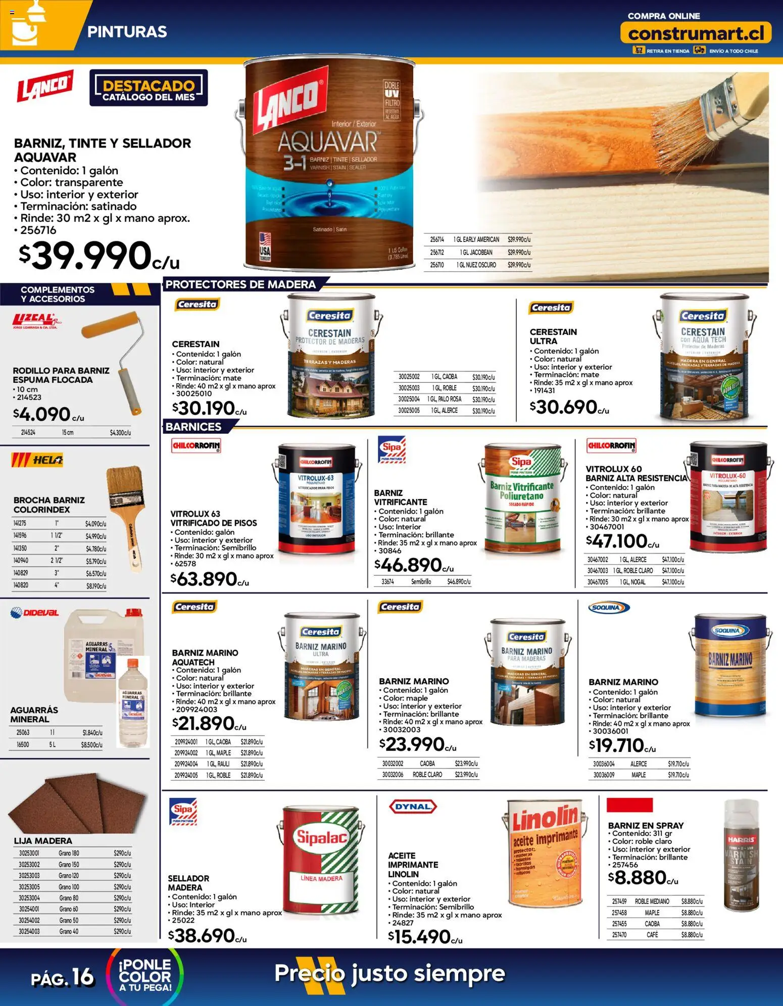 Construmart Ofertas │ válido desde el 01.03.2026 | Página: 16 | Productos: Espuma, Nuez, Pintura, Tinte