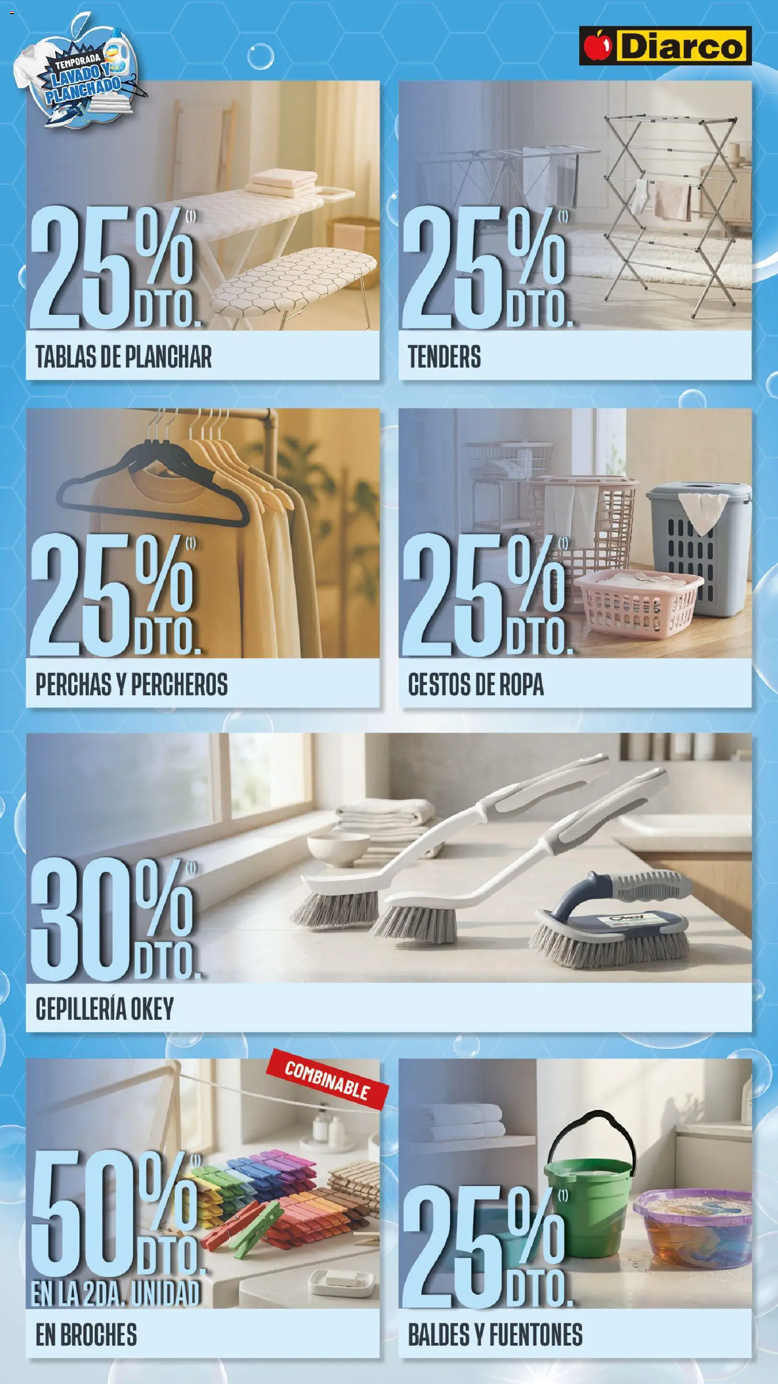 Diarco - Especial Lavado │ válido desde el 30.03.2026 | Página: 3 | Productos: Planchar, Ropa
