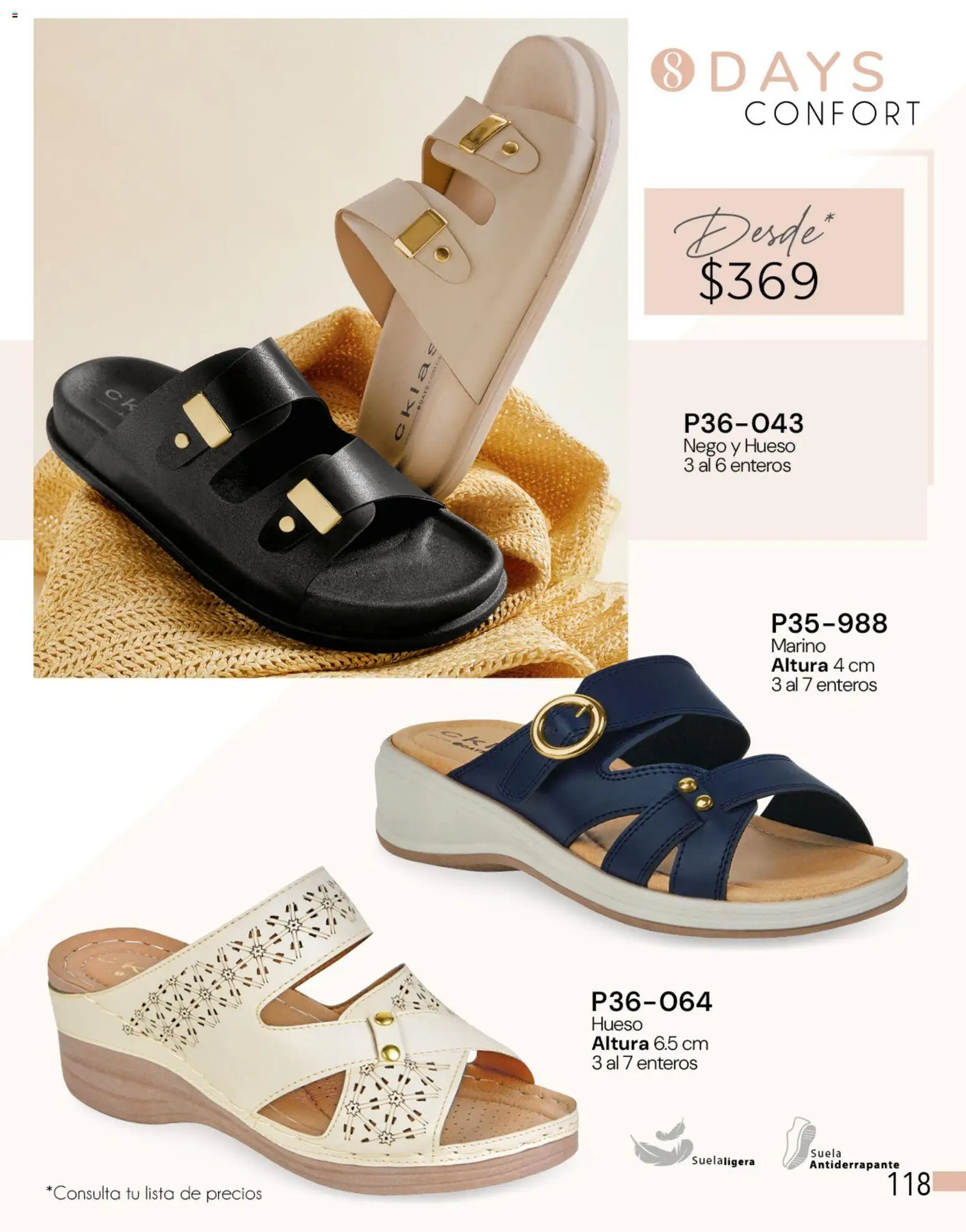 Nuevas ofertas de Cklass válidas en toda la República Mexicana desde el 05.03.2026. ¡Encuentra las mejores ofertas en Cklass catálogo Complemento Verano Ropa! | Página: 353