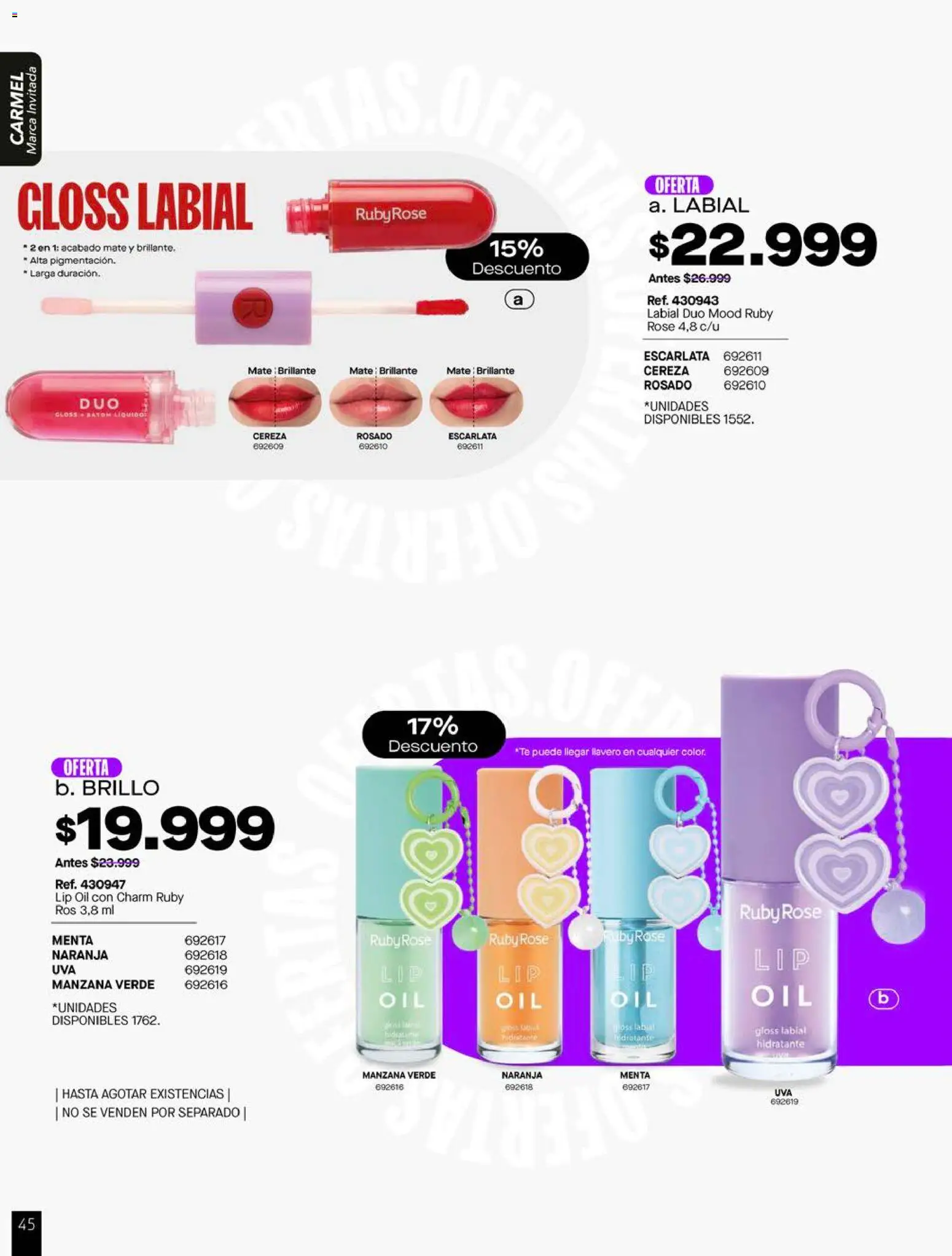 Pacifika revista - valida desde el 15.05.2026 | Página: 242 | Productos: Brillo, Llavero, Manzana