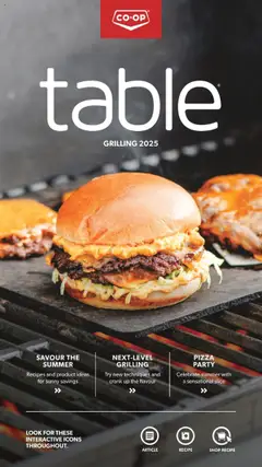 Preview of Co-op Food - Flyer Grilling 2025 from shop Co-op Food valid from 15.05.2025
